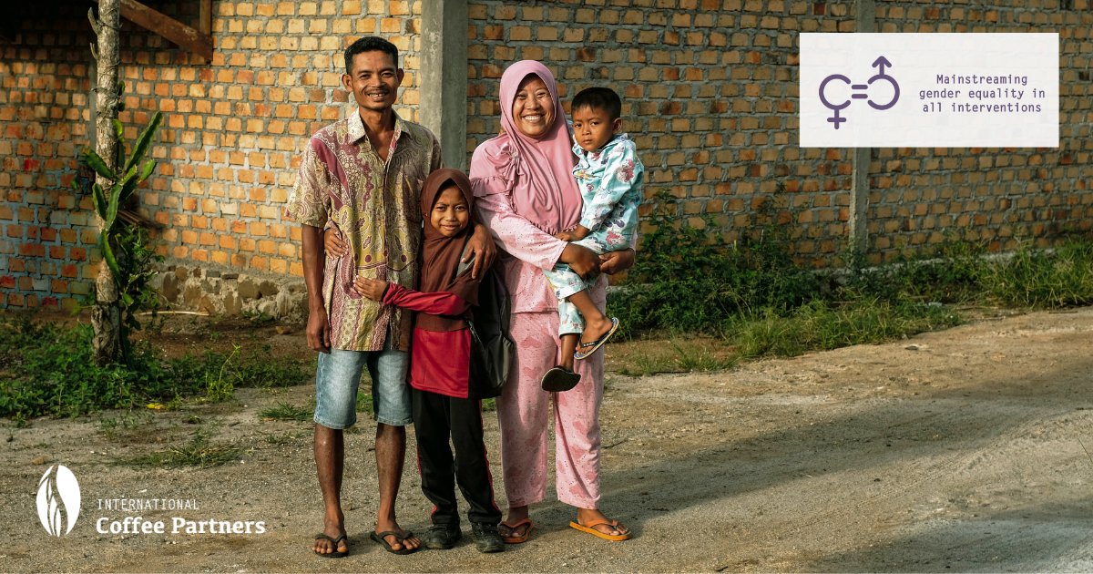 Gender equality is the basis of all our program interventions. ♀♂⚖ It is a fundamental human right. Also, family businesses only reach their full potential if women and men share their tasks, rights, and responsibilities equally and jointly plan and make decisions.