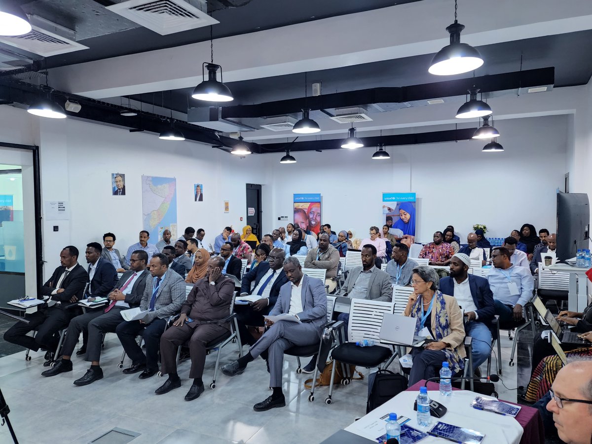 unicefsomalia's tweet photo. #UNICEF hosts a Strategic Moment of Reflection with Government and Partners to review the progress for #children and recommend mid-course adjustments to the UNICEF 2021–2025 Country Programme of Cooperation with the Government of #Somalia. https://t.co/NhBCR8GIzT