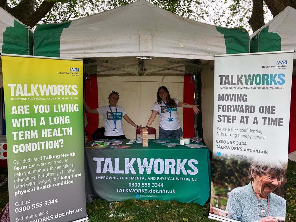 TALKWORKS (Devon's NHS talking therapies service) (@dpt_talkworks) on Twitter photo Our teams had a brilliant time at <a href="/ExeRespect/">Exeter Respect Festival</a> Festival! It was great to meet so many different people and be part of such a fantastic event. Thank you for everyone who visited our stand over the weekend.
#ExeterRespect2023 #MentalHealth #AllDifferentAllEqual Our teams had a brilliant time at <a href="/ExeRespect/">Exeter Respect Festival</a> Festival! It was great to meet so many different people and be part of such a fantastic event. Thank you for everyone who visited our stand over the weekend.
#ExeterRespect2023 #MentalHealth #AllDifferentAllEqual