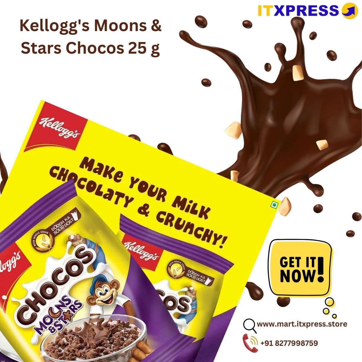 itxpress_'s tweet photo. "Breakfast that's truly stellar!"
Order now : https://t.co/eO9s2kfGXi
#itxpress
#onlinestore
#Bongaigaon
#chocos
#fastdelivery
#electrodata https://t.co/pJf6ySoBGz