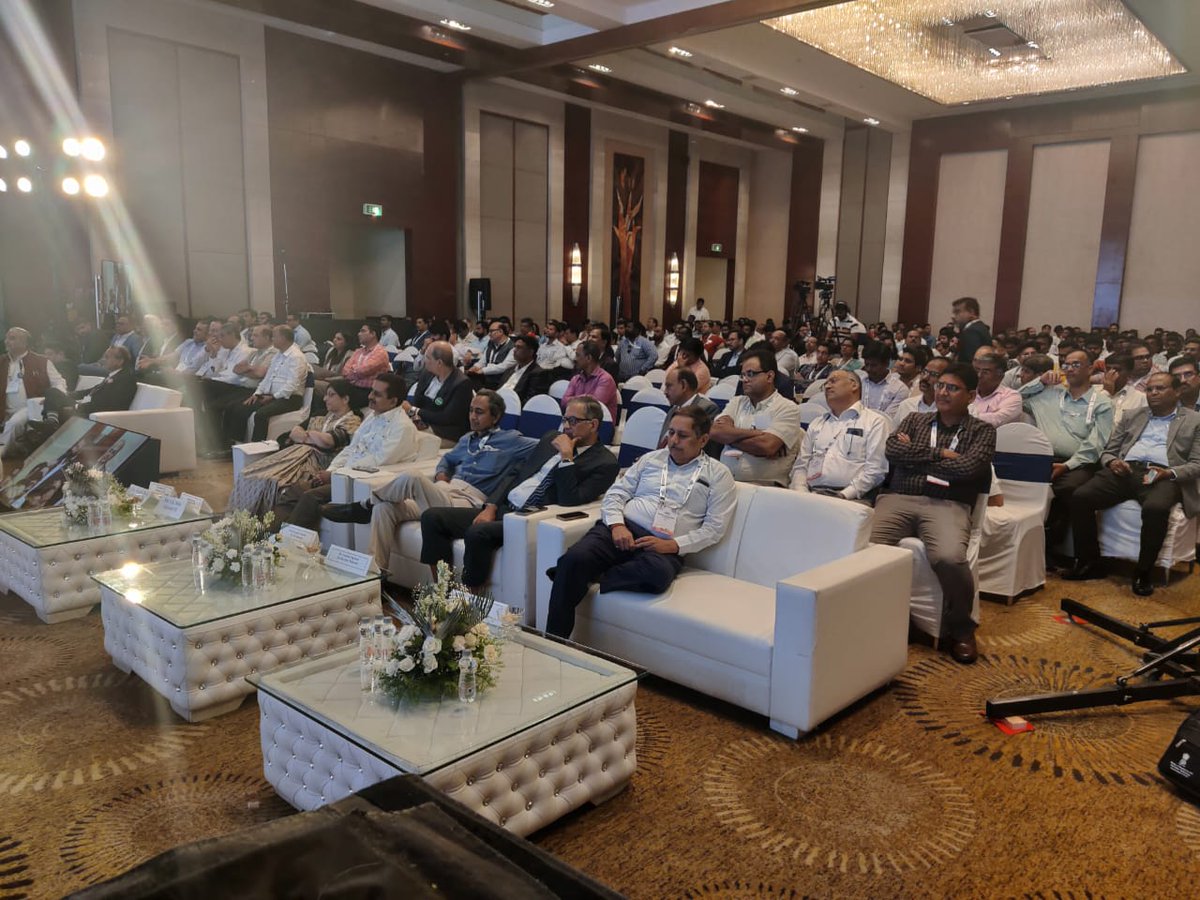 NBM_DoT's tweet photo. #ISPAI | Dr. Rajkumar Upadhyay, Chief Executive Officer, @CDOT_India, giving a presentation on "Latest Technologies Designed at India for ISPs with Special Focus on Rural Areas", at the 1st Conclave of Internet Service Providers Association of India, at Hyatt Regency, Pune. https://t.co/JapRoO5sHI