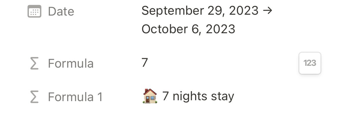 meetbodie's tweet photo. @jekurazu You can add the start date and end date under the date field. The formula should auto populate , hope this helps! https://t.co/4xzUn6foRs