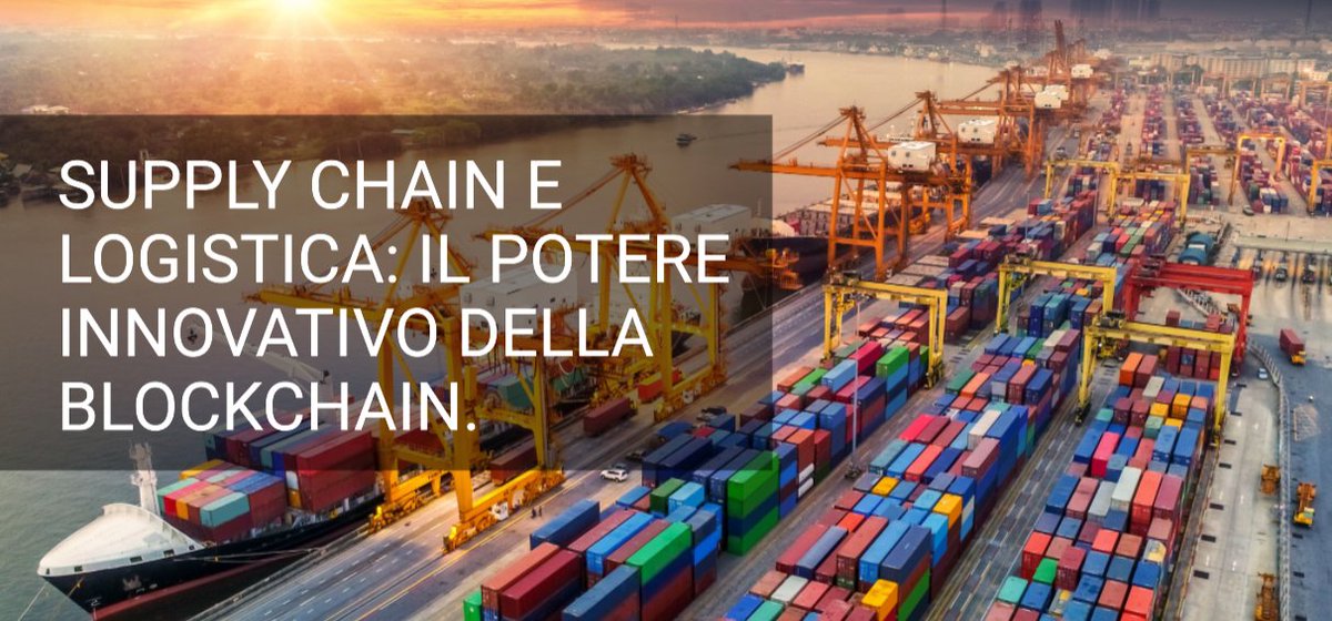 🔗🚀 Il futuro della #SupplyChain e #Logistica! Il nostro articolo approfondisce le applicazioni, i case studies e le sfide della blockchain per le aziende pronte a fare il grande salto. 🌍💡 #Innovazione #Efficienza #Tracciabilità 
👇👇
tinyurl.com/bdcra69s