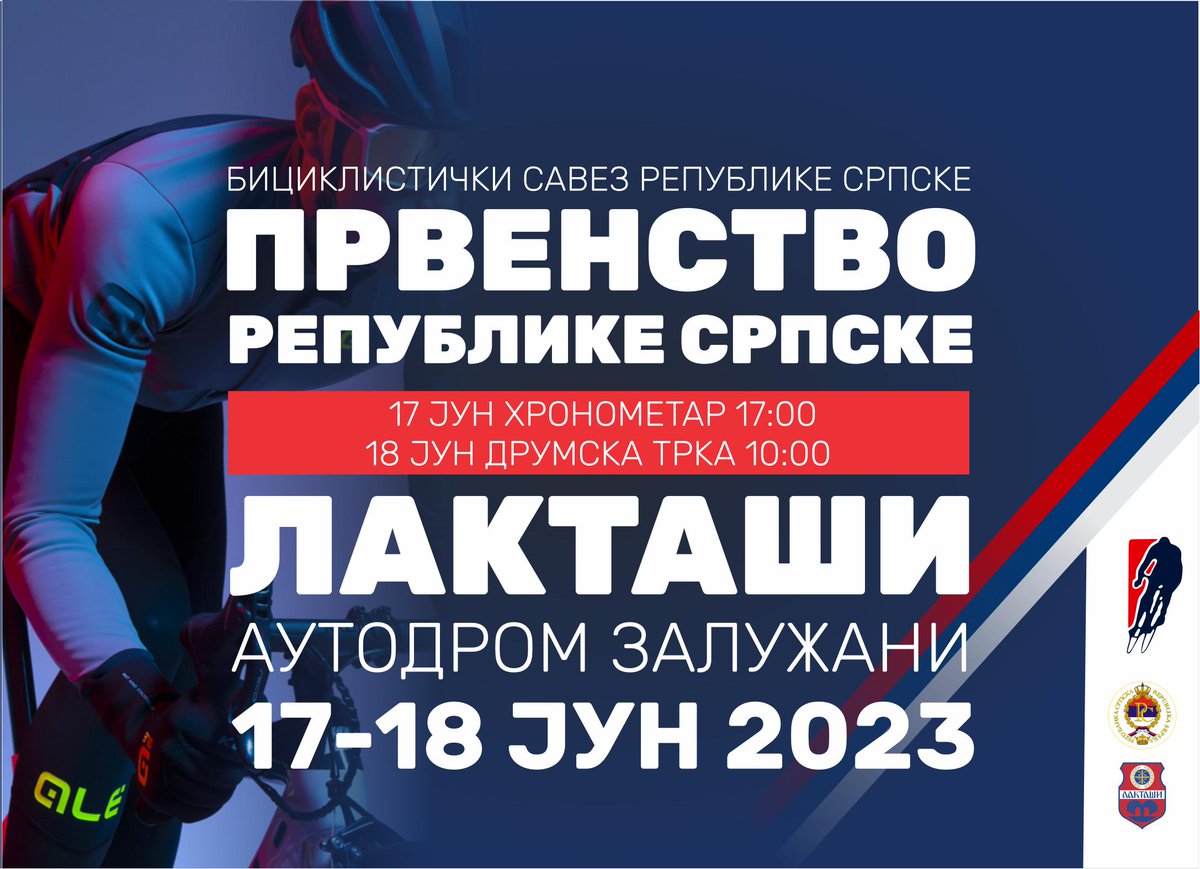 Prvenstvo Republike Srpske i BiH vozi se 17. i 18. juna u Zalužanima.