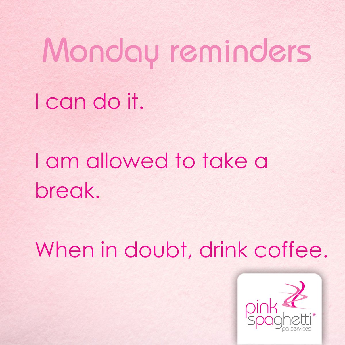 It’s time for a bit of Monday motivation!
#VirtualAssistants #MondayMotivation #NewWeek #SmallBusinessLife