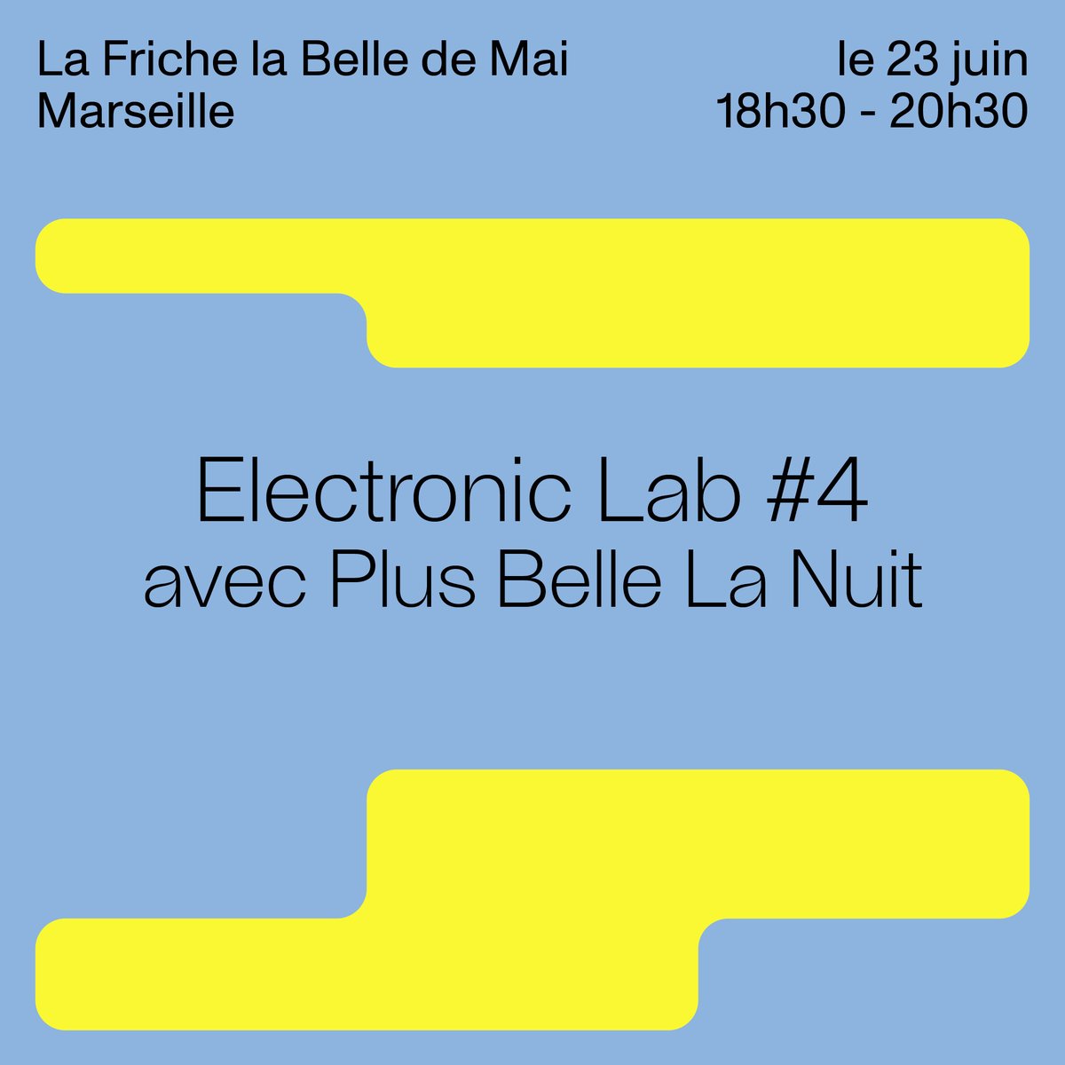 ELECTRONIC LAB #4 avec Plus Belle La Nuit 🌙
Rdv le 23 juin avec le <a href="/K_aleatoire/">Cabaret Aléatoire</a> pour l'Electronic Lab : "Fêtes, risques et plaisirs : promouvoir la santé festive par une approche coordonnée des acteurs et actrices de la nuit".

Gratuit sur inscription : lnkd.in/eCzur9d3