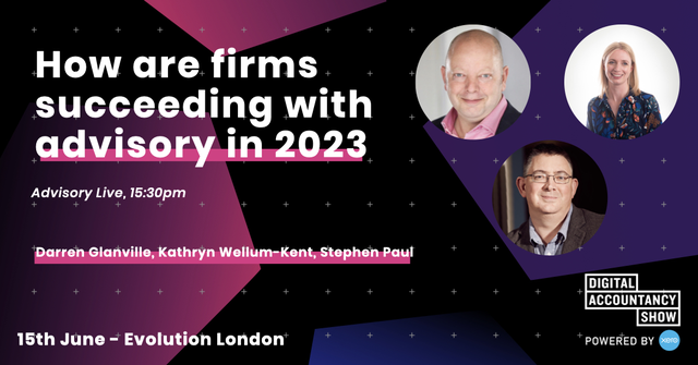ValuedGroup's tweet photo. Want to know more about how firms are succeeding with advisory in 2023? ๐ค
Stephen is joining a panel of fantastic speakers at the @ShowAccountancy in London to give some industry insight into excellence in client service delivery.
#DAW23 #advisory #digitalaccountancy https://t.co/vFQBNVQq5h