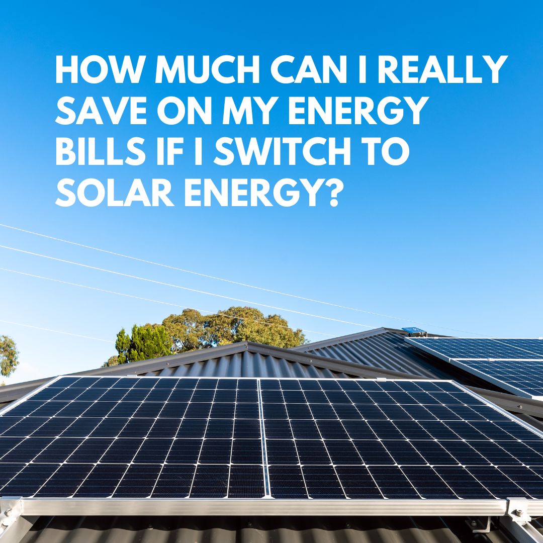SOLAR PANELS - How much can I really save on my #energybills? 💸

Read more on our blog to find out: ow.ly/BzIU50OJbY5

☀️Free Quotes, Fast Survey
🔋Solar Panels &amp; Battery Deals
📈Tackle Rising Energy Bills
✅Finance available

#yorkshire #solarpv #solarpanels