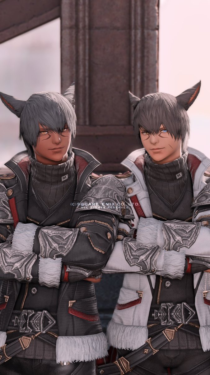 ✨🐈‍⬛🐈✨

#オスッテ #FF14 #miqote