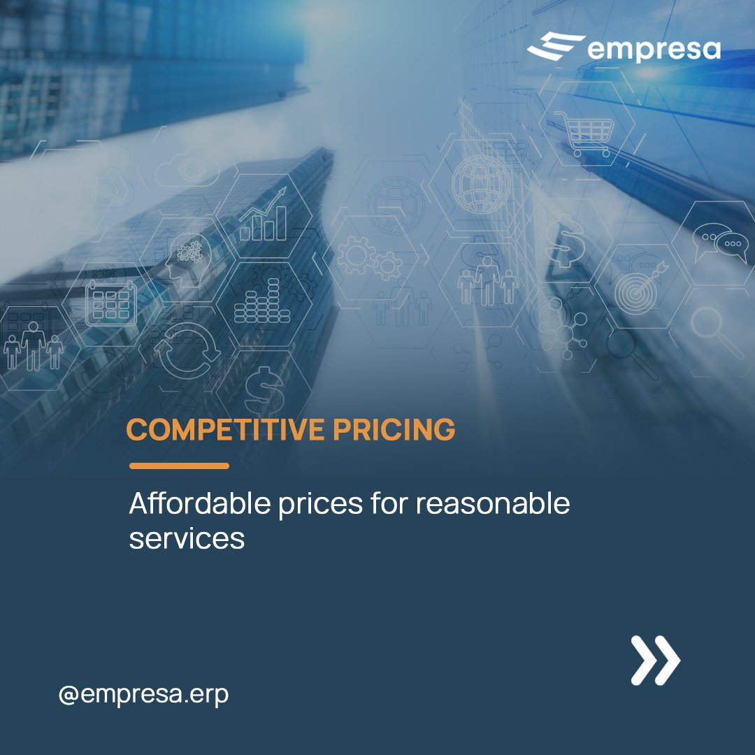 Empresa DOPs can help increase organizational efficiency by centralizing and automating business processes, allowing for better management of resources and improved data insights. 

#ERP #competitiveadvantages #Empresa