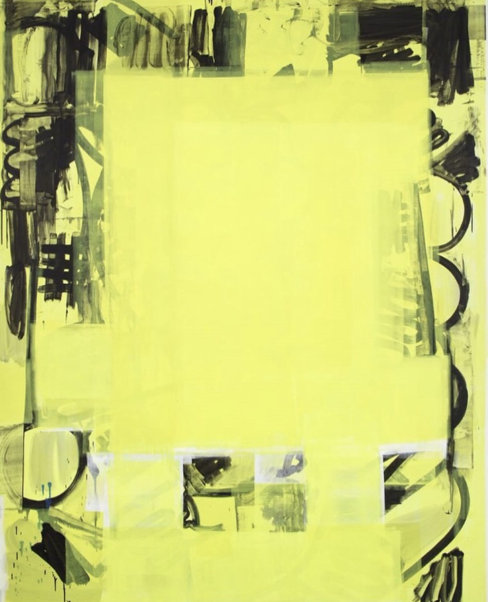 JMPaintingPrize's tweet photo. "Every painting is an index of the place where it was made."
YLLW240
Oil and alkyd on linen, 240 x 190.3cm by Stuart Cumberland from #JM2010 ππ‘ https://t.co/h3PZ8EGspL