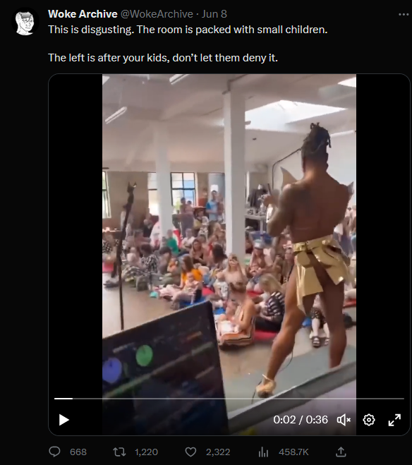 lolyeah6's tweet photo. @BigGeuce @timthetatman Are you a pedophile? I can show many more examples where grown ass naked men twerk in front of children. But seems like you enjoy it. https://t.co/ojZadkWcbg