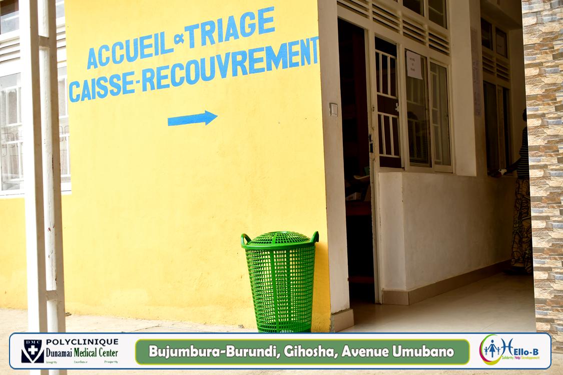 HelloB_ASBL's tweet photo. 🚮L'hygiène est l'une des préoccupations que toutes les structures des soins de santé doivent prendre au sérieux.
La Polyclinique #Dunamai Medical Center le sait déjà et ne ménage aucun effort pour que ses locaux restent propres.
#BonneSantéATous #Bujumbura #Burundi #DMC #HELLOB https://t.co/mJDPTOOa2Z