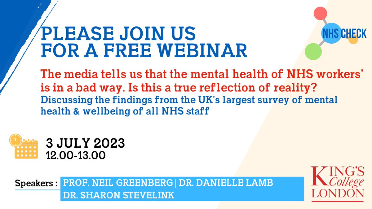 NHS CHECK tweet media