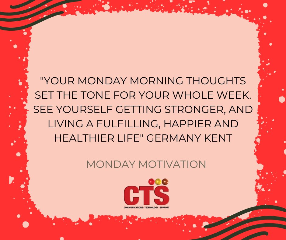 CTSGroupLtd's tweet photo. Let's have a little bit of motivation on a Monday morning!
#MondayMotivation #Mondaymorning https://t.co/Rg2XgnJ8sZ