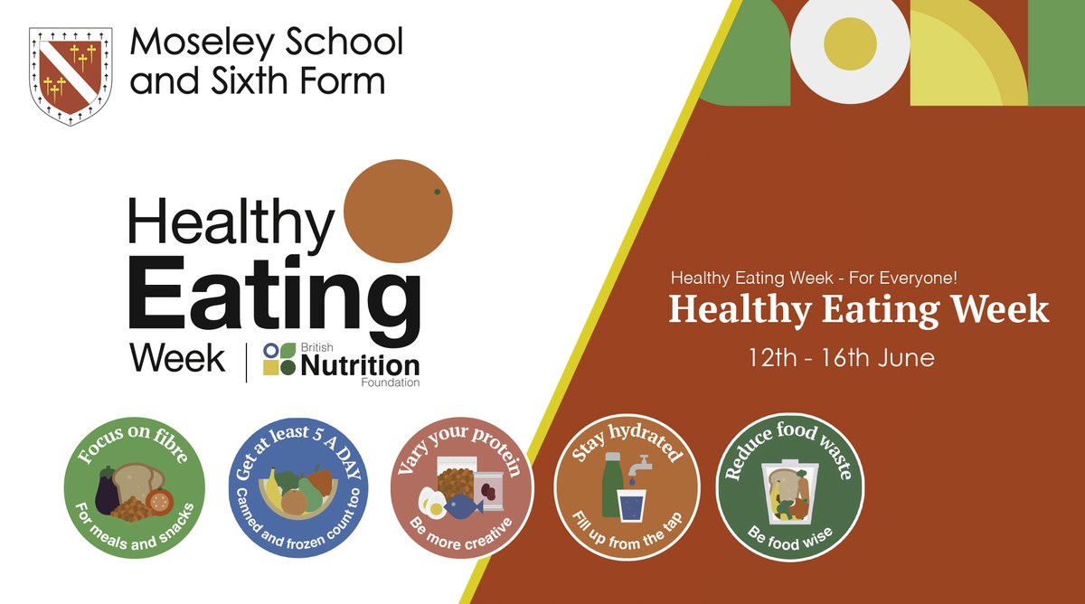 We're excited to be taking part in @NutritionOrgUK’s Healthy Eating Week #HEW23, because healthy eating should be #ForEveryone. British Nutrition Foundation are providing FREE advice to make it easier to find ways to eat well & live healthier lifestyles: nutrition.org.uk