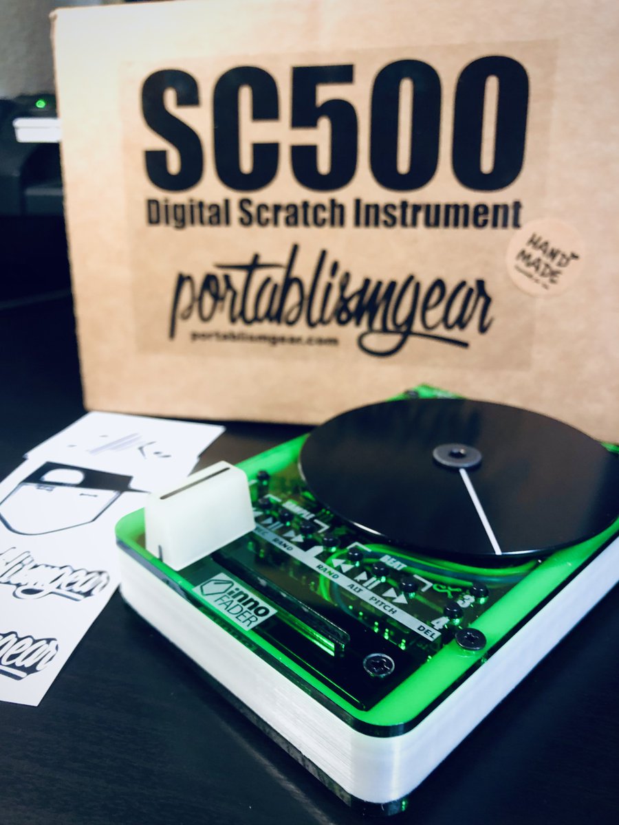 duckyou_utete_n's tweet photo. My new gear…
#MNG #mynewgear #Portablismgear #SC500 #DigitalScratchInstrument https://t.co/Srnfn5VaE2