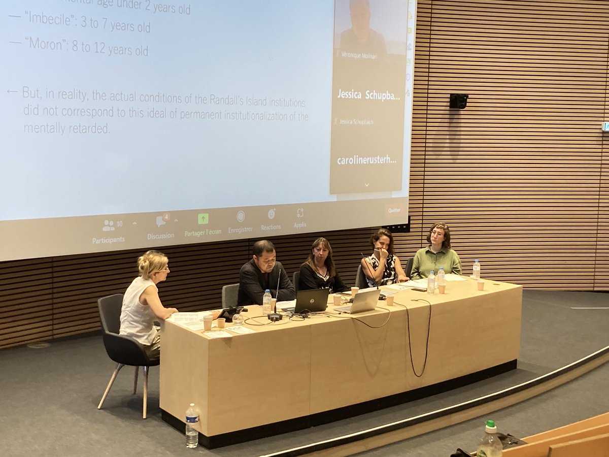 Great papers this morning in Grenoble at the ‘Mental Health, Sexuality and Gynaecological Treatments in Europe and America XIX-XXth century’ one day conference! #MentalHealth #GenderStudies