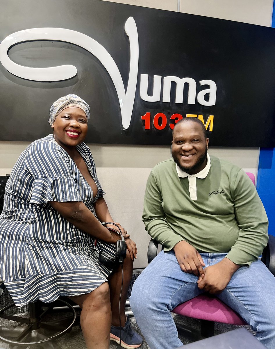 VumaFM's tweet photo. Welcome to #Siyavuma12to3 with Ngidi Thandolwethu and Manķini Mgenge.

We’re starting off the show with #IRecieve, share your blessings via our My Vuma FM App Studio Hotline.

#Siyavuma #VumaFM #IReceive https://t.co/PkBqhMEJk2