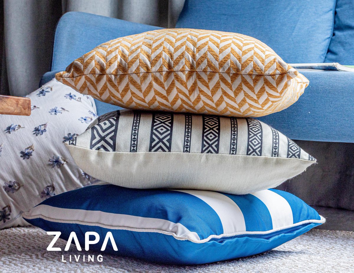 BRIGHTEN UP YOUR SOFA ……….with our Decorative Square Cushion Covers in Co-Ordinated Design (45cm X 45cm) 

Our Cushion Covers are 100% Cotton Linen
Pattern is double sided with an Invisible Zipper for extra comfort
#TrendsYouWillLove #ZapaLivingUg