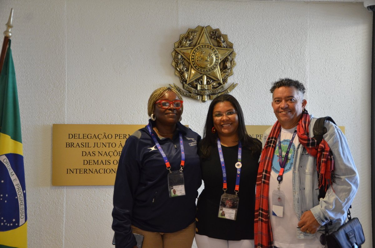 🚨 Sharing a significant update from @ILO's 111th International Labour Conference in #Geneva. Today, Severino Lima (<a href="/globalrec_org/">♻️ International Alliance of Waste Pickers</a>), Edileuza Guimarães (HNI), and Theresa Bull (IAWP) held an important meeting with Minister Luiz Marinho (<a href="/luizmarinhopt/">Luiz Marinho</a>) from <a href="/minprevidencia/">Ministério da Previdência Social</a>.