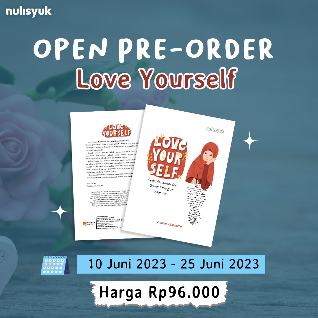 anmade_'s tweet photo. Halo! 😊

Mencintai diri ternyata beragam prosesnya. Banyak jatuh bangunnya.

Nah, buku ini kami persembahkan buat teman² yg lagi berjuang mencintai diri. 💜

Link order: https://t.co/L0u7f8UP1I https://t.co/gm1Cnt514m
