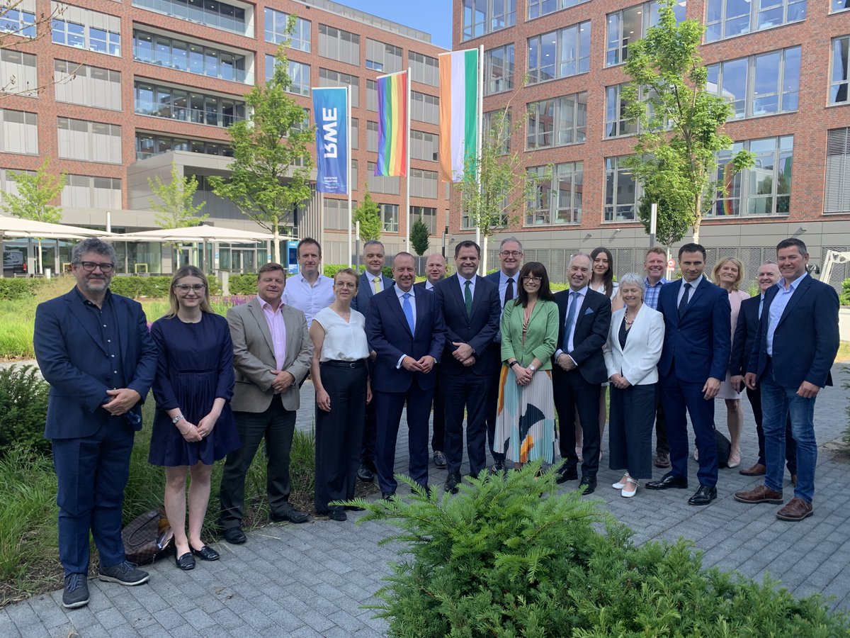 Enterprise Ireland (@entirl) on Twitter photo Minister <a href="/simoncoveney/">Simon Coveney</a> T.D. and Minister <a href="/nealerichmond/">Neale Richmond</a> T.D. are today leading a joint Enterprise Ireland and <a href="/IDAIRELAND/">IDA Ireland</a> Trade Mission to Germany and France building on record high exports to the Eurozone in 2022 and to meet key FDI clients.
Learn more: rebrand.ly/G-F-TM Minister <a href="/simoncoveney/">Simon Coveney</a> T.D. and Minister <a href="/nealerichmond/">Neale Richmond</a> T.D. are today leading a joint Enterprise Ireland and <a href="/IDAIRELAND/">IDA Ireland</a> Trade Mission to Germany and France building on record high exports to the Eurozone in 2022 and to meet key FDI clients.
Learn more: rebrand.ly/G-F-TM