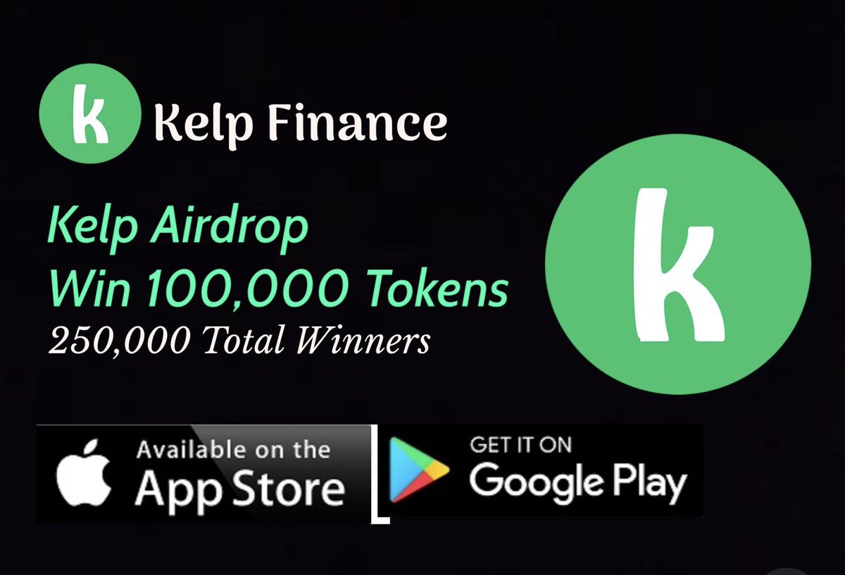 The_Mr_Erik's tweet photo. Win 100,000 Kelp Tokens. Download and Install Kelp Finance Mobile App via iOS / Google Play:
https://t.co/guuMt4xYNR
https://t.co/zE1R7TiKYN
 #Airdrop #altcoin #AirdropAlert #GooglePlay #AppStore #Airdrops #Currency #Bitcoin #wallet #AirdropCrypto #AirdropPromo #promotion #Giveaway