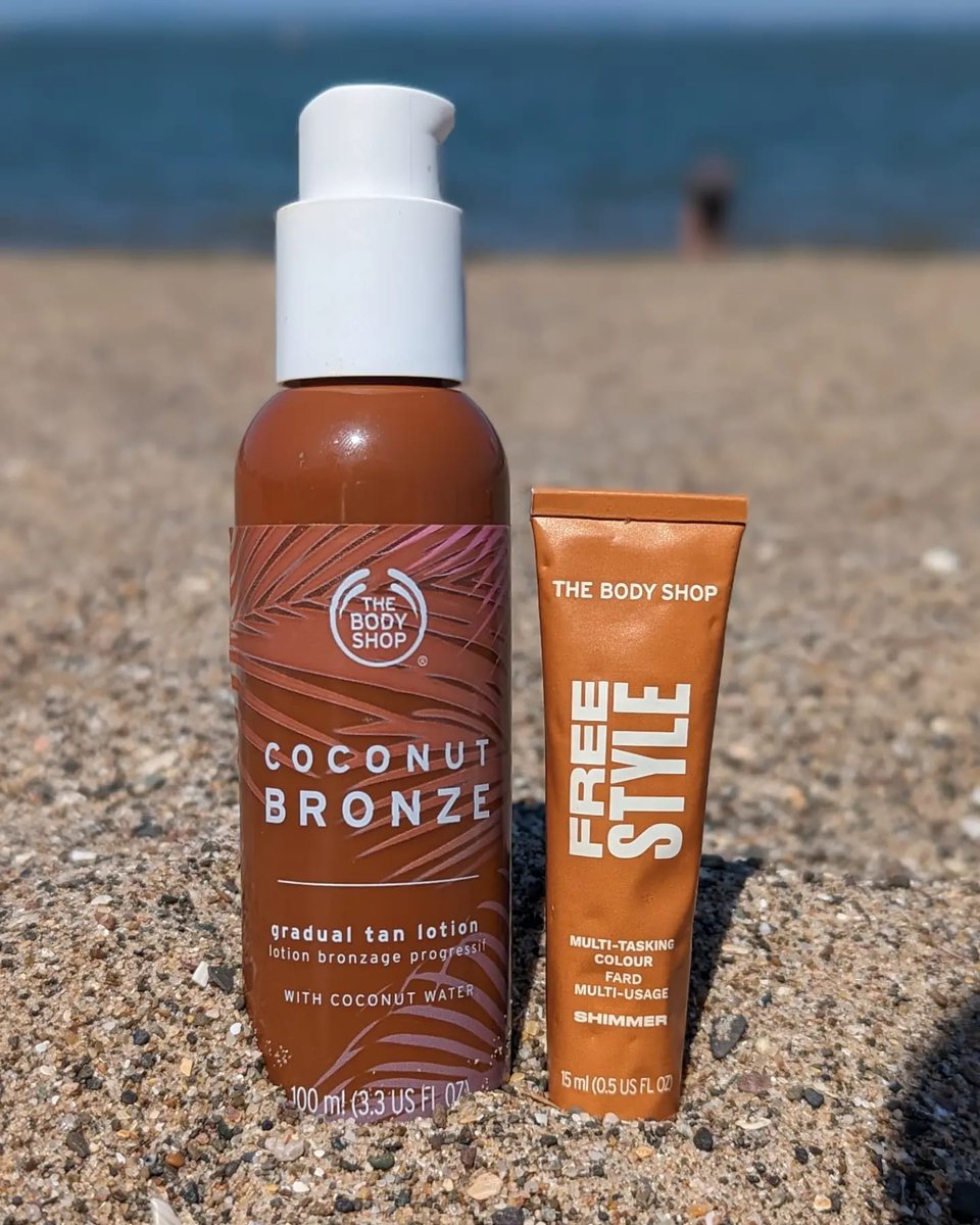 Did you know you an get 2 amazing products for just £19 when you spend £30 saving you £13!!
Give sensitive skin that sun-kissed look all year with Coconut Bronze Gradual Tan Lotion. 
Freestyle Colour Pigments.
consultant.thebodyshop.com/en-gb/myshop/h…
#gradualtan #coconutbronze #tbsah #freestyle