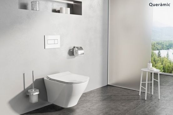 queramic's tweet image. 🚽 Descubre el inodoro Classic RimOff, la solución perfecta para un baño impecable y de fácil mantenimiento. 💦🧼 

Sin bordes de enjuague, evita la acumulación de suciedad. 

¡Di adiós a los rincones difíciles de limpiar y disfruta de una higiene impecable!

 #EleganciaEnElBaño