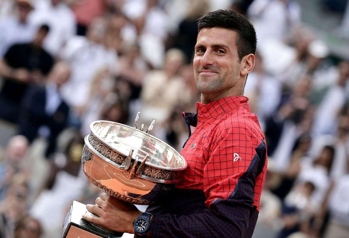 Djokovic now has more Majors than next 134 players on ATP Rankings combined😮