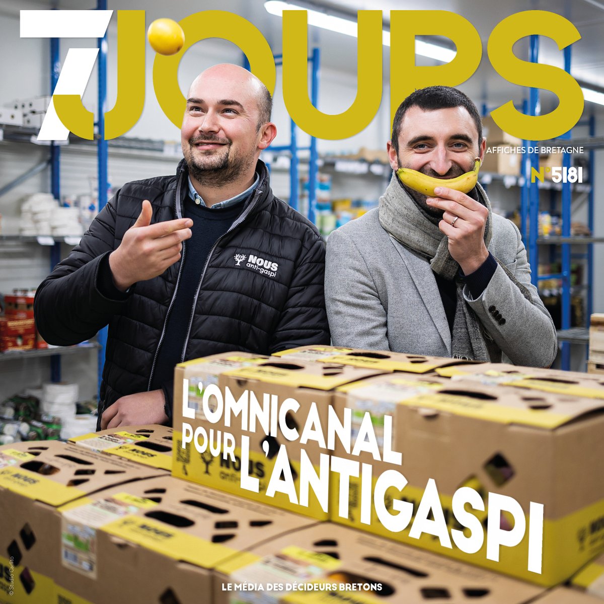 𝗟𝗲 𝗻𝗼𝘂𝘃𝗲𝗮𝘂 𝗺𝗮𝗴𝗮𝘇𝗶𝗻𝗲 𝗲𝘀𝘁 𝘀𝗼𝗿𝘁𝗶 ! Grand format : focus sur l’enseigne Nous anti-gaspi 𝗘𝘁 𝗮𝘂𝘀𝘀𝗶 : 🌐 Bretagne-Kazakhstan : de nombreuses opportunités 🚗 À Rennes, Stellantis dévoile son plan de production d'un SUV 100% électrique https//7jours.fr