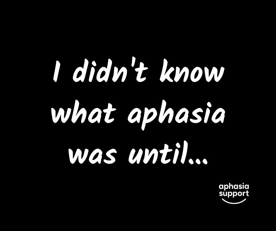 AphasiaSupport's tweet photo. This #AphasiaAwarenessMonth we’re keen to share real life stories of the challenges #aphasia can bring.
So, when did you first become aware of aphasia?
Reply to this tweet, completing this sentence: I didn’t know what aphasia was until…
#aphasiawareness #LifeWithAphasia https://t.co/8YVPrb3qF0