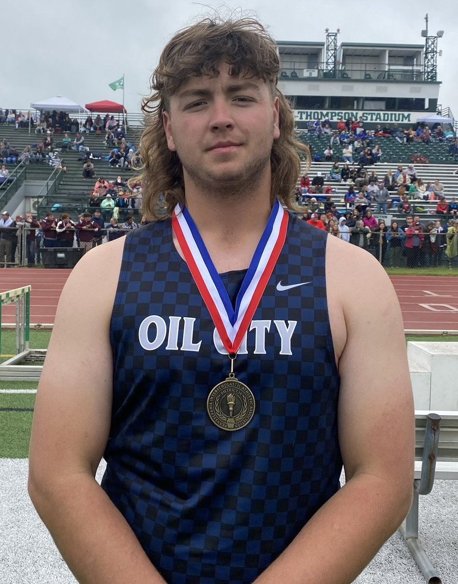 Franklin's Caleb Prettyman and Oil City's Cam Crocker were named to the District 10 track all-stars, which are picked by the Erie Times News sports staff with input from coaches. Girls team will be released Tuesday. Prettyman shared Region 3 co-athlete of the year with Meadville