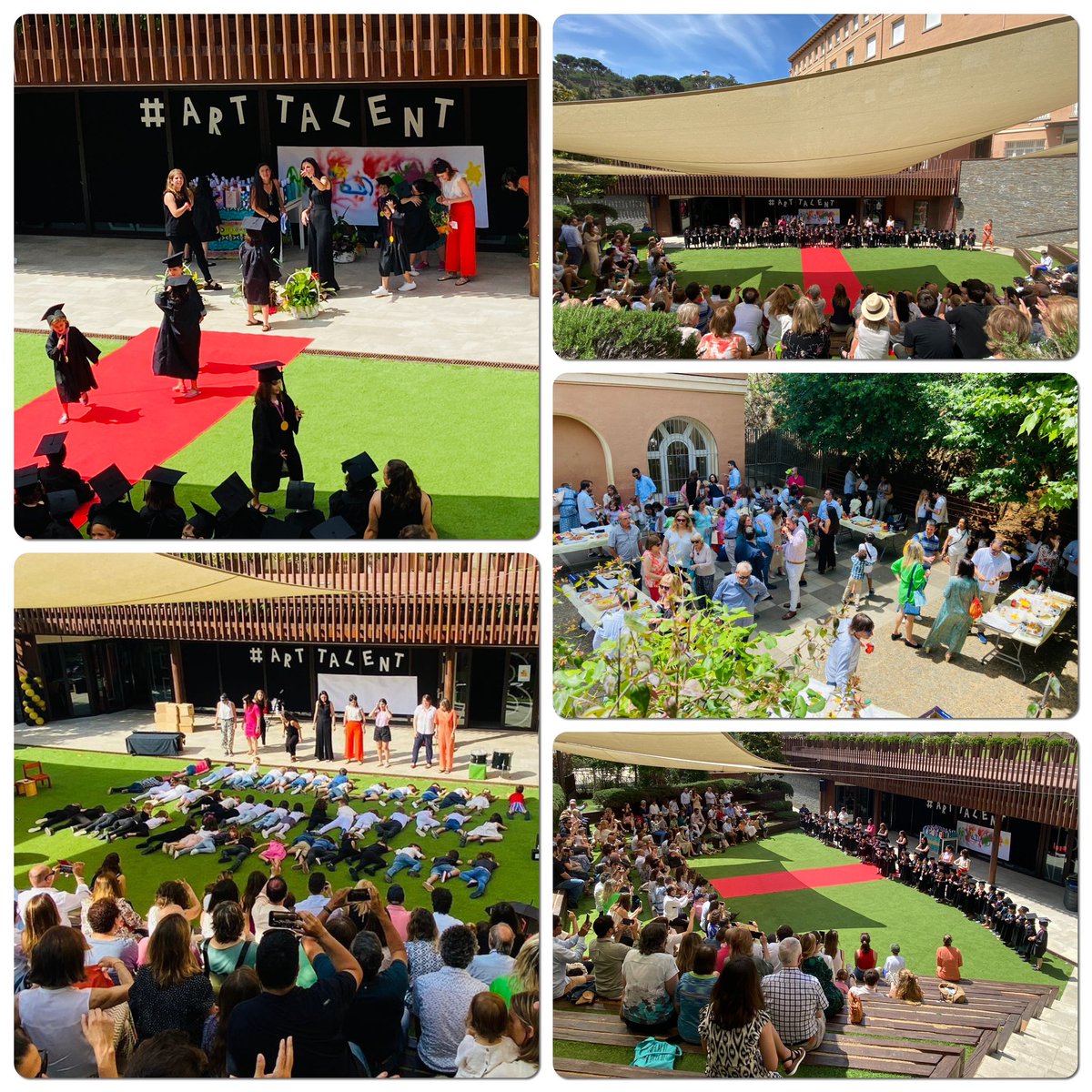 colemontse's tweet photo. Aquest cap de setmana hem celebrat l’aprenentatge dels alumnes grans del #Flow #5anys! Finalitzar l’etapa d’Infantil és haver posat les bases de personalitat i d’aprenentatge per a tot el que ha de continuar com a camí de creixement! Gràcies mestres i famílies #SegellColeMontse! https://t.co/B57KByryJz
