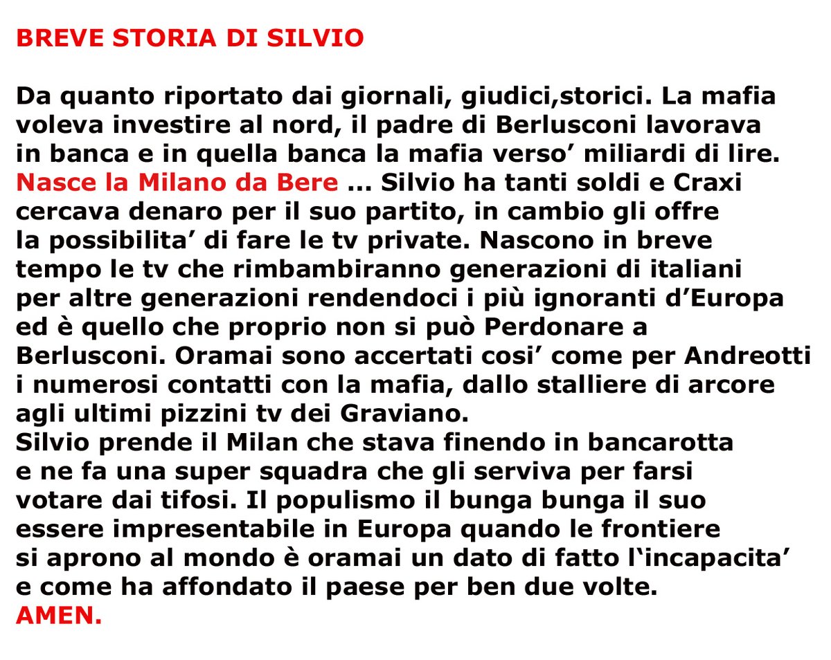 giornalenamir's tweet photo. #SilvioBerlusconi #travaglio #labbc #emiliofede #martafascina #esuccesso #Sgarbi #Vergognatevi #canale5 #ELLY #BungaBunga https://t.co/GKhwdRKXt8