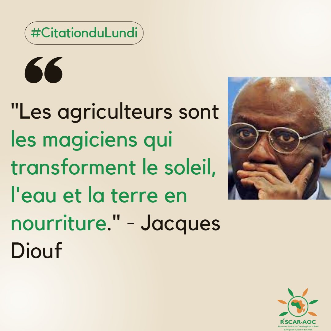 📌#𝐂𝐢𝐭𝐚𝐭𝐢𝐨𝐧𝐝𝐮𝐋𝐮𝐧𝐝𝐢
Nous vous souhaitons une 𝗯𝗼𝗻𝗻𝗲 𝘀𝗲𝗺𝗮𝗶𝗻𝗲 !
.
.
.
#agriculture #biodiversité #elevage
#recherche #conseilagricole #terre #agroécologie #agrobusiness #agriculteurs #developpementdurable #afrique #nature