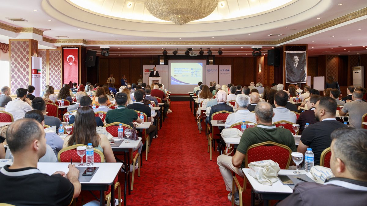 The Extended Program of Immunization and Cold Chain Training started today under the scope of earthquake response, funded by Kuwait 🇰🇼(<a href="/MOFAKuwait/">وزارة الخارجية</a>), and jointly organized by <a href="/saglikbakanligi/">T.C. Sağlık Bakanlığı</a>, <a href="/WHO_Turkiye/">World Health Organization in Türkiye</a>, and <a href="/unicefturk/">UNICEF Türkiye</a>.