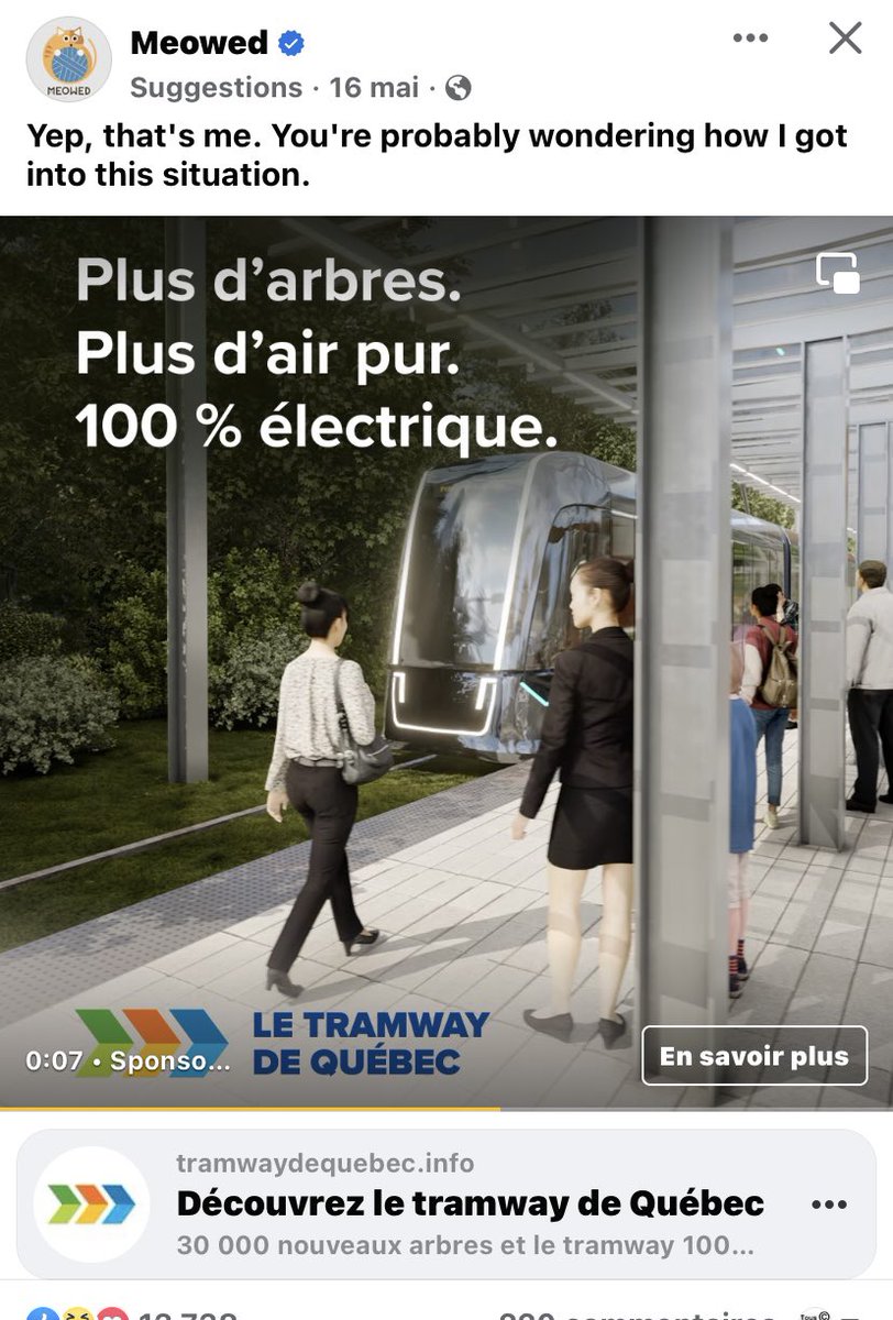 TramwayDeQc's tweet photo. Pourquoi gaspiller de l’argent publique en publicité web si tout est déjà décidé d’avance , peu importe l’acceptation social ! https://t.co/kGOBSBbLgM