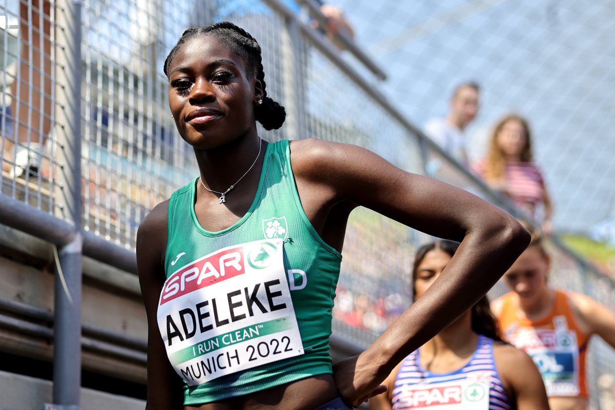 Rhasidat Adeleke's 🇮🇪 winning time of 49.20 in the 400m at the NCAA Championships is a... ✅ European lead ✅ Irish record ✅ Fastest time by a European since 2012 ✅ Fastest time by a European U23 since 1985 📊 Ninth on the European all-time list 🤯