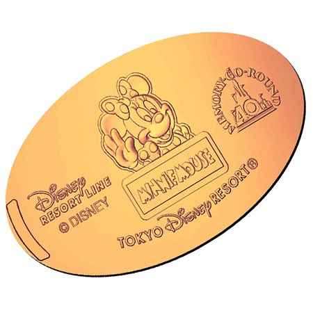 【ディズニーリゾートライン】
明日6月13日より、東京ディズニーリゾート40周年を記念した『MEMORY-GO-ROUND』デザインのスーベニアメダルが販売されます。

#東京ディズニーリゾート40周年 
#TDR_now #TDR_info