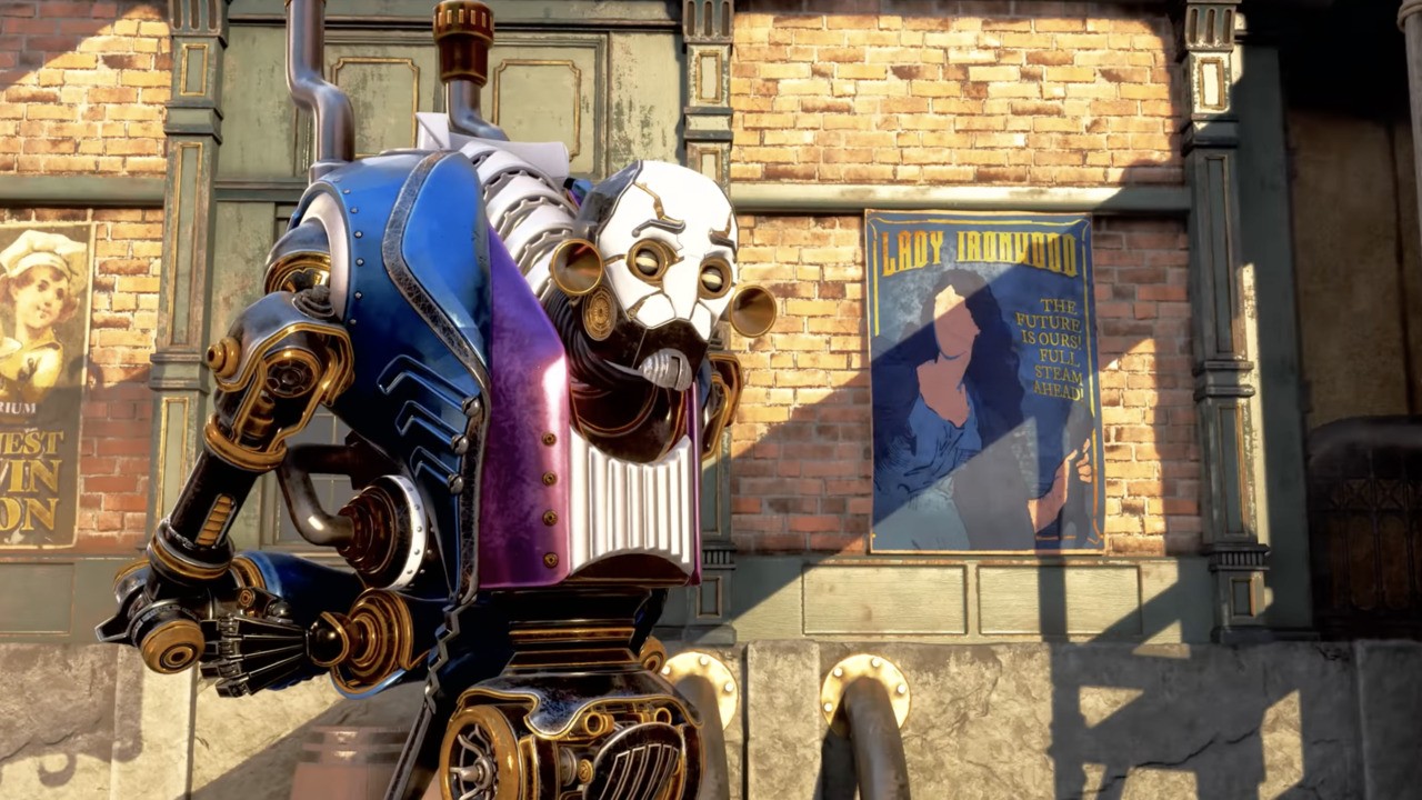 Semelhanças entre Clockwork Revolution e BioShock Infinite são