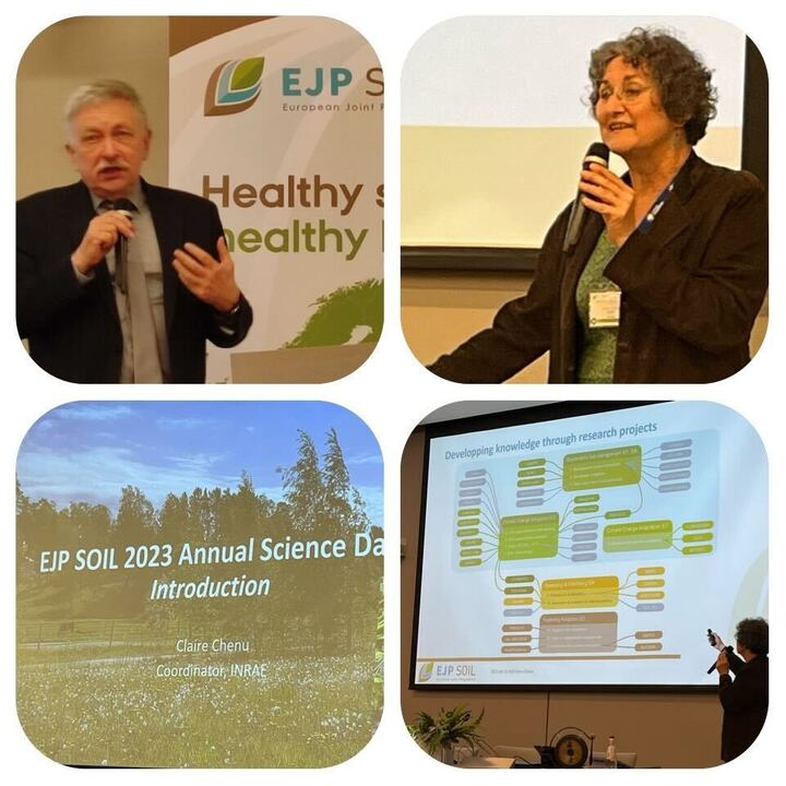 Welcome by the director of UL. OPENING ADDRESS & LANDSCAPE OF EJP SOIL PROJECTS: Claire Chenu opens the EJP SOIL #AnnualScienceDays 2023. #soilscience #healthysoils #sustainability #SustainableAgriculture #climatesmartagriculture
@EU_ScienceHub
@HorizonEU
@EUGreenDeal
@HorizonEU
