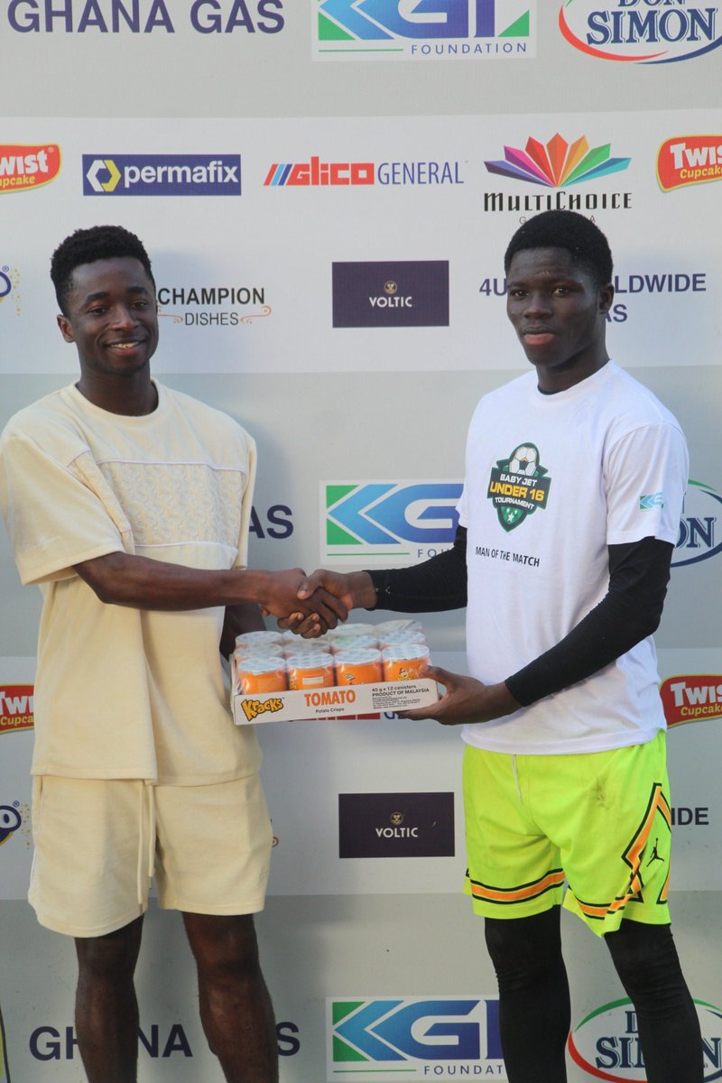 TakingOverFC's tweet photo. 🥉 MAN OF THE MATCH...

Our Goalkeeper Peter Baah Snr was adjudged Man of The Match in our @BabyJetU16 semi-final defeat to Great Somas . 

#TakingOver #BabyJetU16 #BJU16 https://t.co/avFpkttdBh