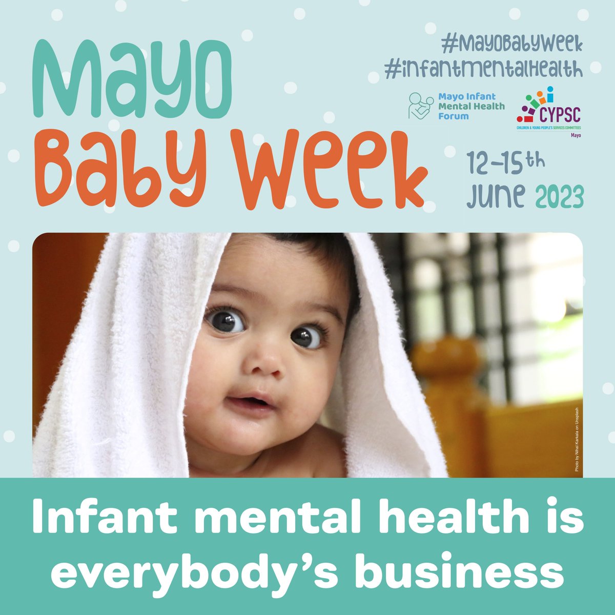 Infant mental health is everybody’s business – for more information about Mayo Baby Week visit bit.ly/3MPpWNy
#InfantMentalHealthWeek #MayoBabyWeek
