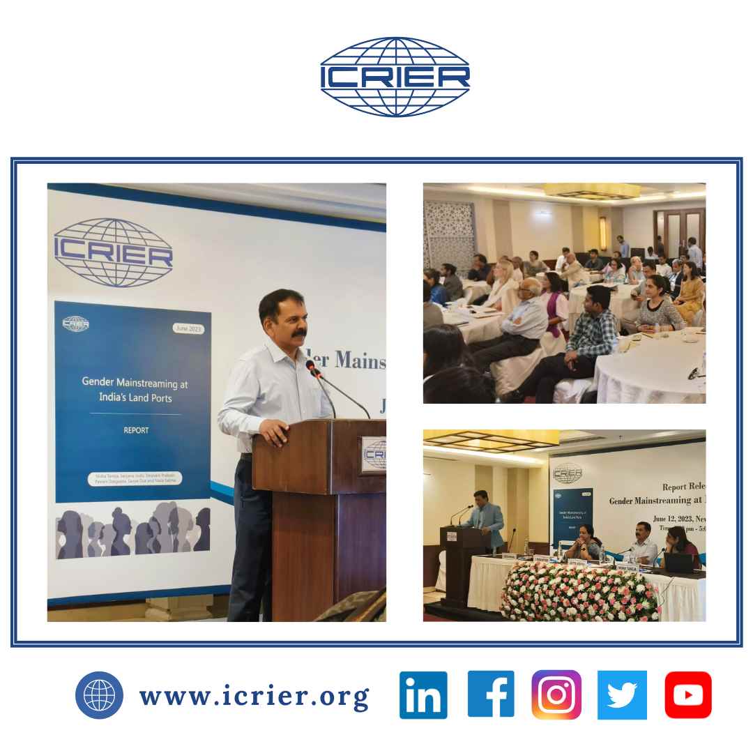 We have been looking forward to this report and hope to use both the words and its spirit to become a model for all ports in India says Aditya Mishra, Chairman, <a href="/LPAI_Official/">Land Ports Authority of India</a>