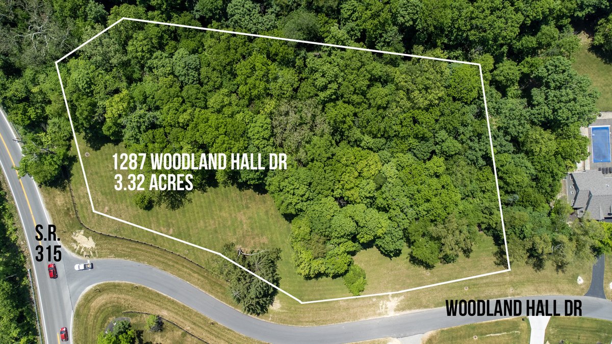 Homesite For Sale: 1287 Woodland Hall Dr., Delaware, Oh 43015. Build your custom dream home on 3.32 acres in the prestigious Woodland Hall neighborhood. Rodelyn Frijas, cell: 614-226-3152, email: Rodelyn@oresterealty.com. Aerial video tour: vimeo.com/832377915