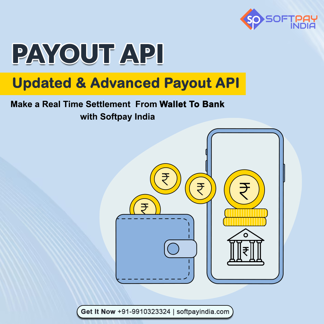 #Softpayindia offers Payout API highly secured, fast, reliable and best suitable for B2B business in India.
For a Free Demo Call -+91-9910323324
Book a free demo Now:-bit.ly/3WjMo45
#payoutapi #instantsetelement #moneytransferportal #payoutservice #moneytransferapi  #API #b2b