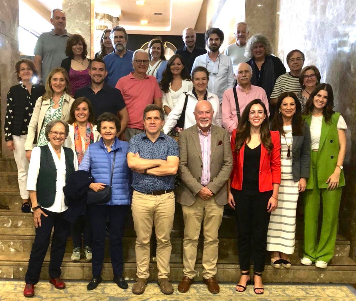 jmspain_'s tweet photo. El sábado 10 de junio se celebró la Asamblea General Ordinaria de #JMSpain 🤝🏻 Un encuentro entre las asociaciones locales que forman parte de Juventudes Musicales de España.
¡Gracias a todos los que día tras día apostáis por nuestos #jóvenesmúsicos! https://t.co/S8bjhxJHNY