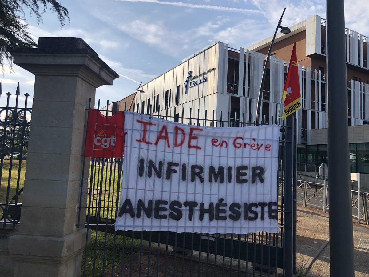 Les infirmiers anesthésistes sont e grève le 12 juin pour sauver leur profession, elle est en danger et la sécurité du PATIENT avec..
Mr Braun et ce gouvernement en sont la cause..